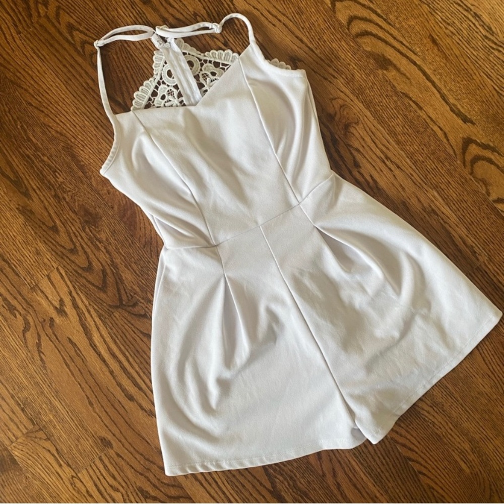 FRANCESCA’S FORMAL ROMPER DRESS